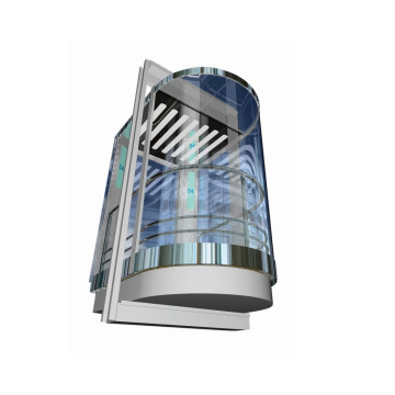 Panoramic Elevator, Sightseeing Elevator with Small Machine Room (XNG-005)